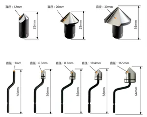 Лезвие для снятия заусенцев серии BC, снятие фаски BC1211  BC2011  BC3011, ножи