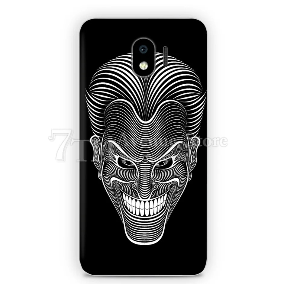 Многоцветный Чехол с рисунком для Samsung Galaxy J2 J250 SM-J250F Мягкий силиконовый чехол для задней панели телефона для Samsung J2 Pro J2Core J260F чехол - Цвет: Многоцветный
