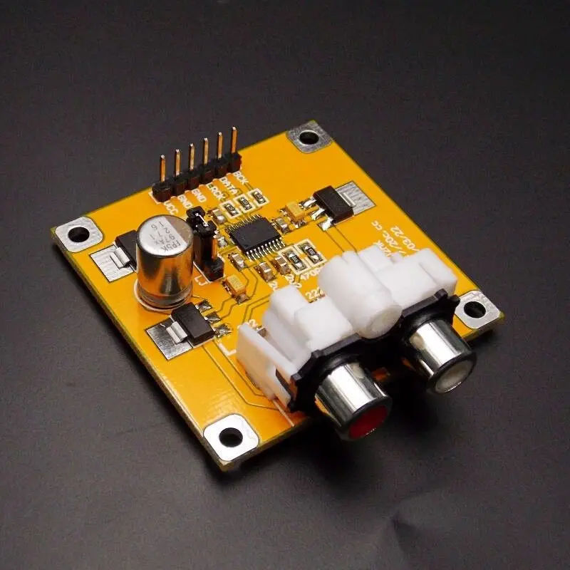 PCM5102 ЦАП Декодер I2S плеер собранная плата 32 бит 384K за пределами ES9023 PCM1794