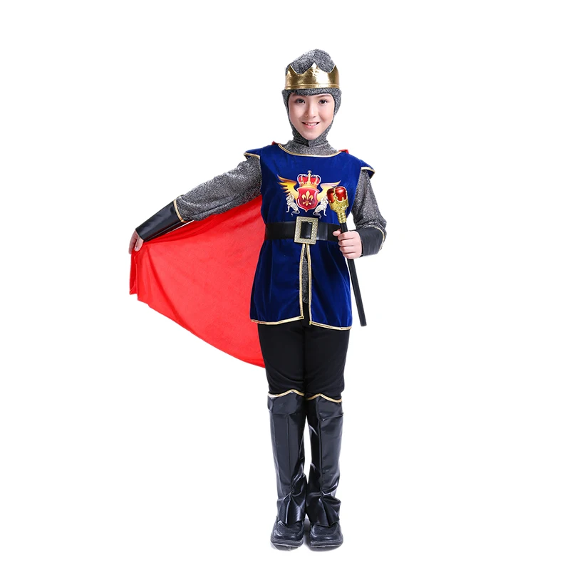 Хэллоуин мальчик косплей костюм принцессы необычный Средневековый европейский