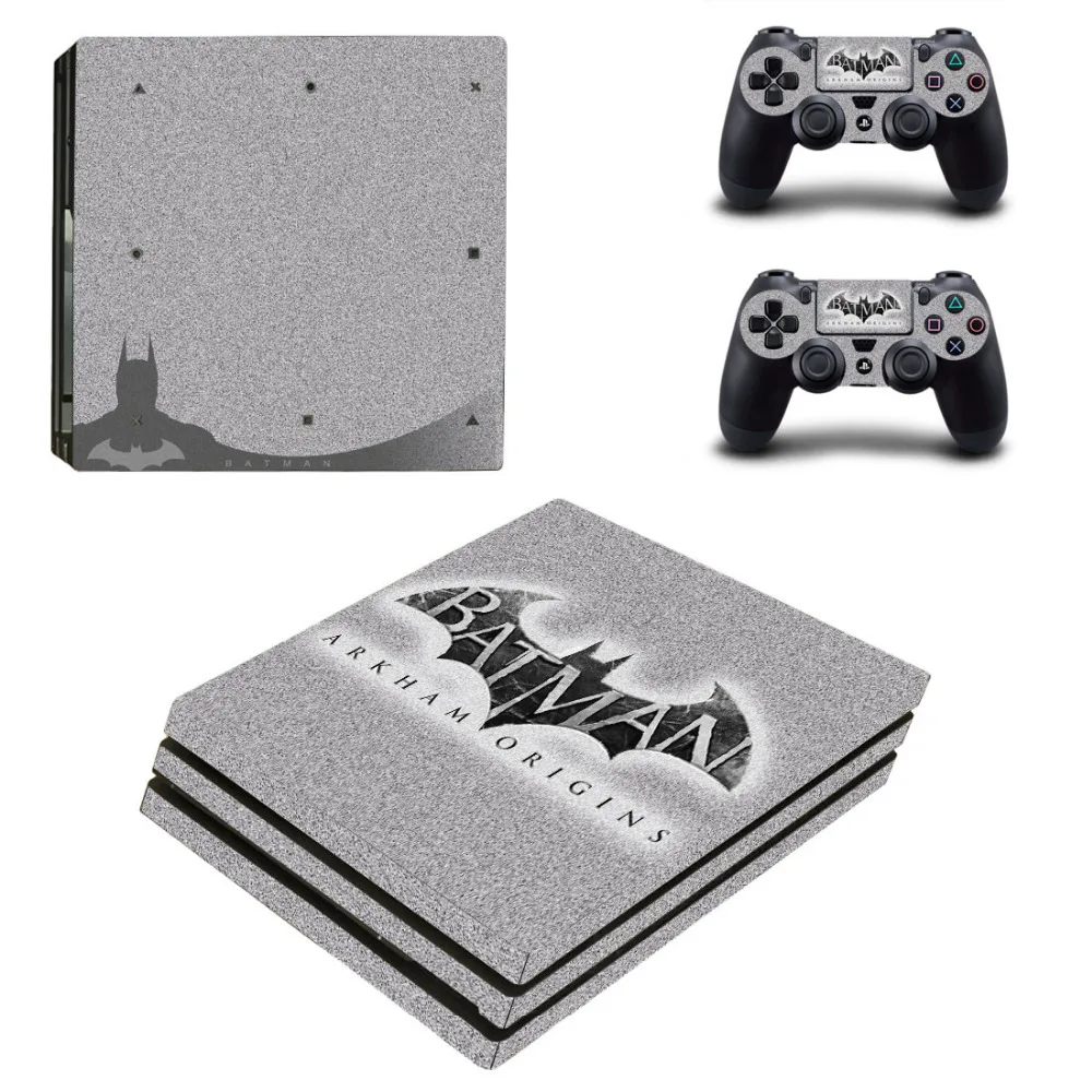 DC Бэтмен и Джокер PS4 Pro наклейка на кожу для консоли playstation 4 и 2 контроллера PS4 Pro наклейка на кожу виниловые аксессуары