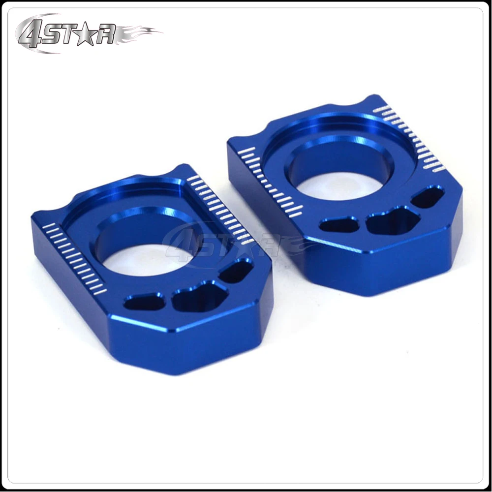 Блок регулировки оси задней цепи мотоцикла CNC для YAMAHA YZ125 YZ250 YZ250F YZ450F YZ250X YZ250FX WR250F