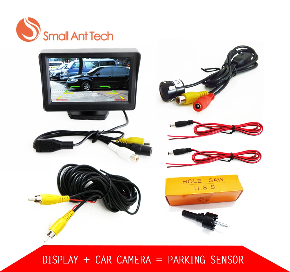 Автомобильный парктроник парковочная система Комплект видео звуковой сигнал с