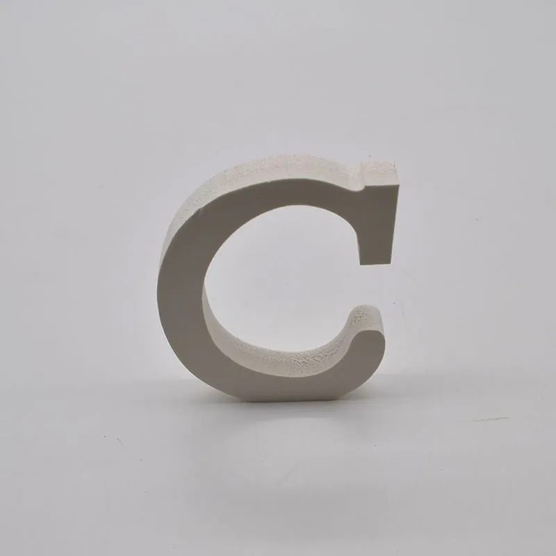 1 шт. 10 см 3D белые деревянные буквы свободно стоящие деревянные изделия Алфавит для свадебной вечеринки на день рождения DIY ремесло поставки персональное имя дизайн 75