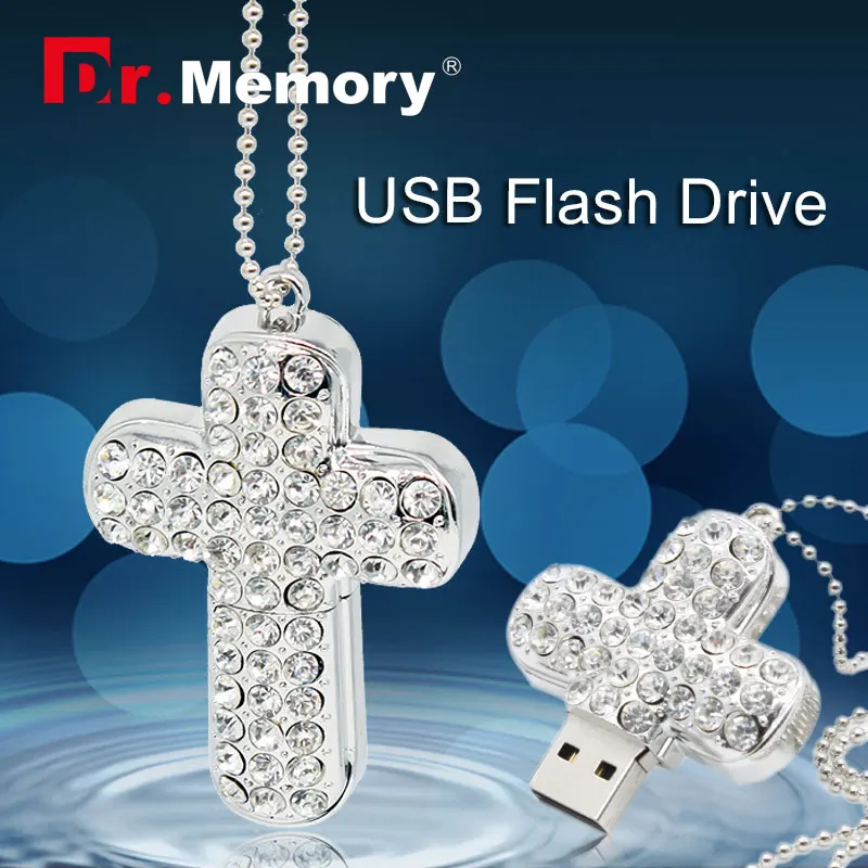 Модный USB флеш накопитель с кристаллами 2 0 дюйма 64 ГБ 16 32 4 8 Гб|USB флэш-накопители| |