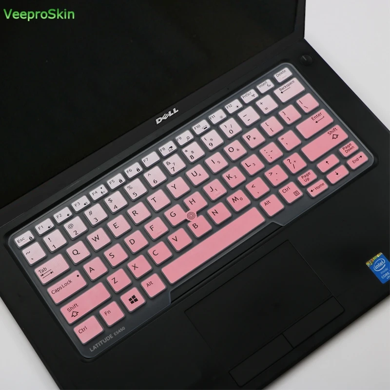 fadepink Защитный чехол для клавиатуры ноутбука Notgebook для 1" Dell Latitude 5480 5490 7490 ноутбука США(без указания - Цвет: fadepink