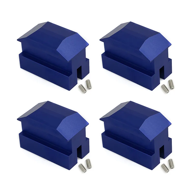 Анодированная заготовка алюминиевые автомобильные колодки с подъемом домкрат