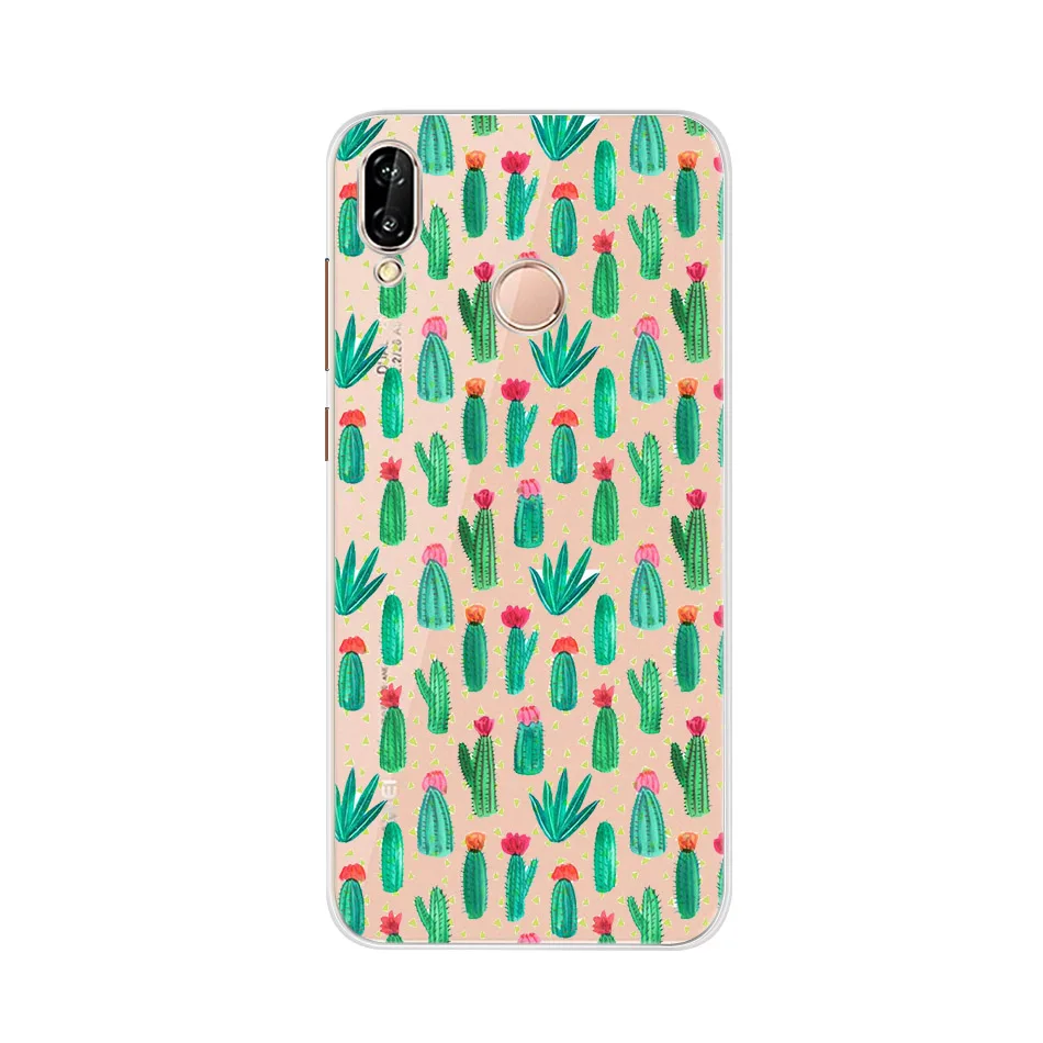 Синий Чехол для huawei P20 Lite, чехол для huawei P 20 lite, мягкий силиконовый бампер для телефона 360, полный защитный чехол для huawei P20 lite - Цвет: Синий