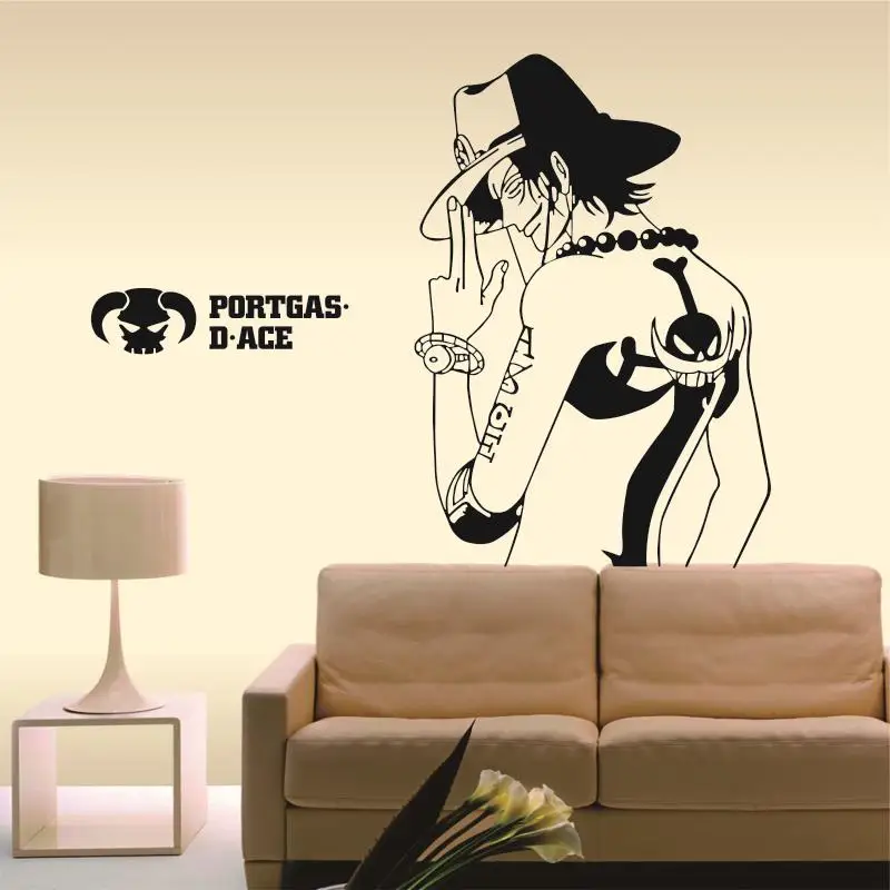 Ace comics и анимация наклейка с логотипом виниловые настенные наклейки Pegatina Quadro Parede