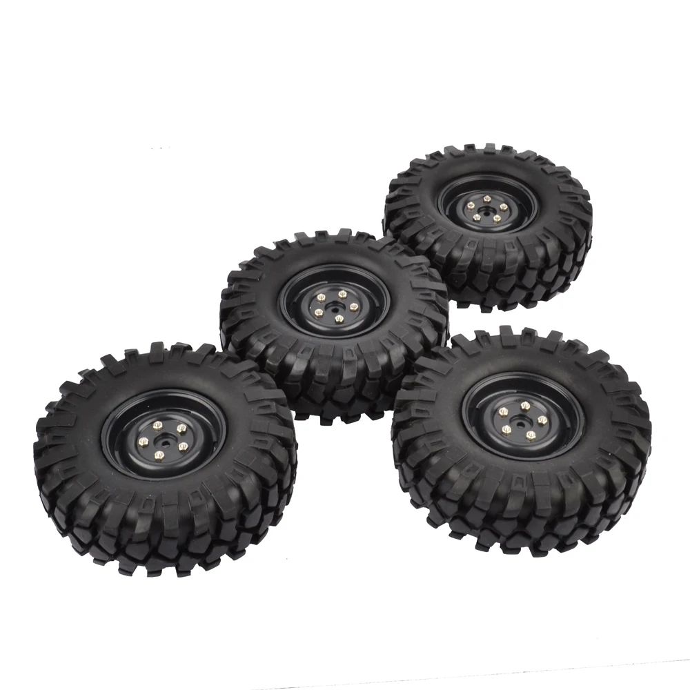 Резиновые шины и колесные диски для Axial SCX10 108 D90 D110 1 9 RC Rock Crawler 4 шт. 90046 мм 1/10