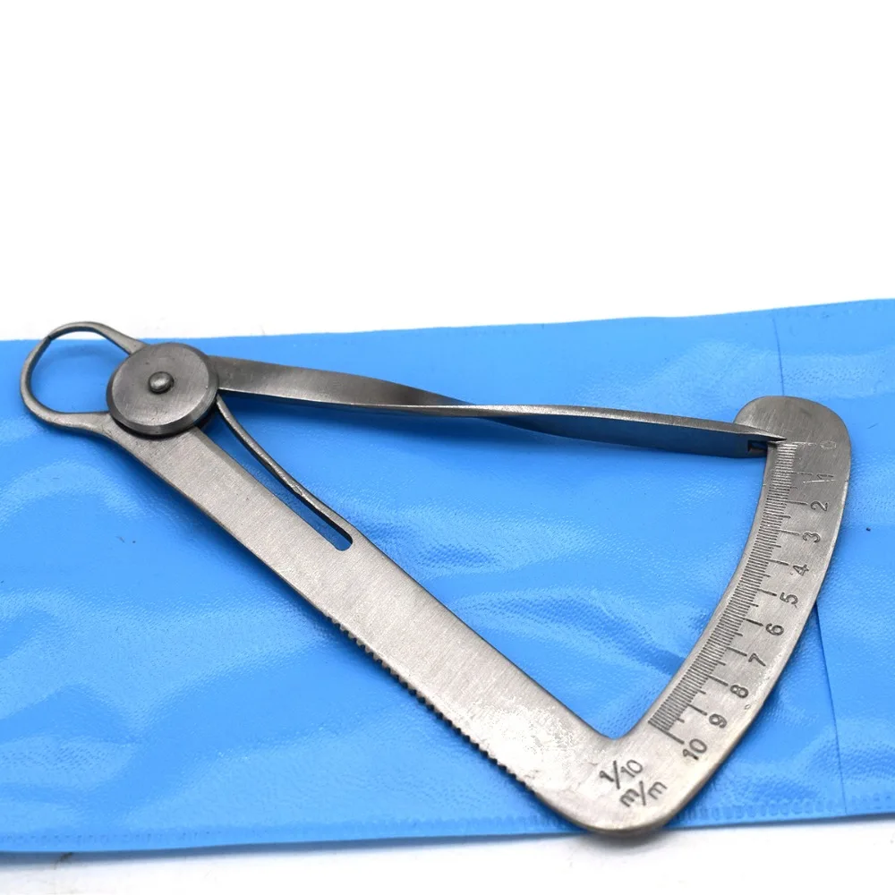 

Precision Inner Caliper Thickness Gauge 0-10mm Bracelet Ruler Internal Ruler Accurate Measurement Jewelry Tool