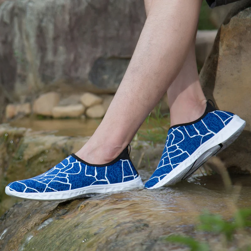 2019 Летняя женская мягкая акваобувь кроссовки Мужская дышащая обувь для воды