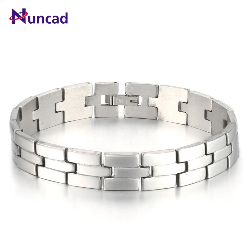 2 варианта дерева слоев мужские браслеты серебряного цвета из нержавеющей стали