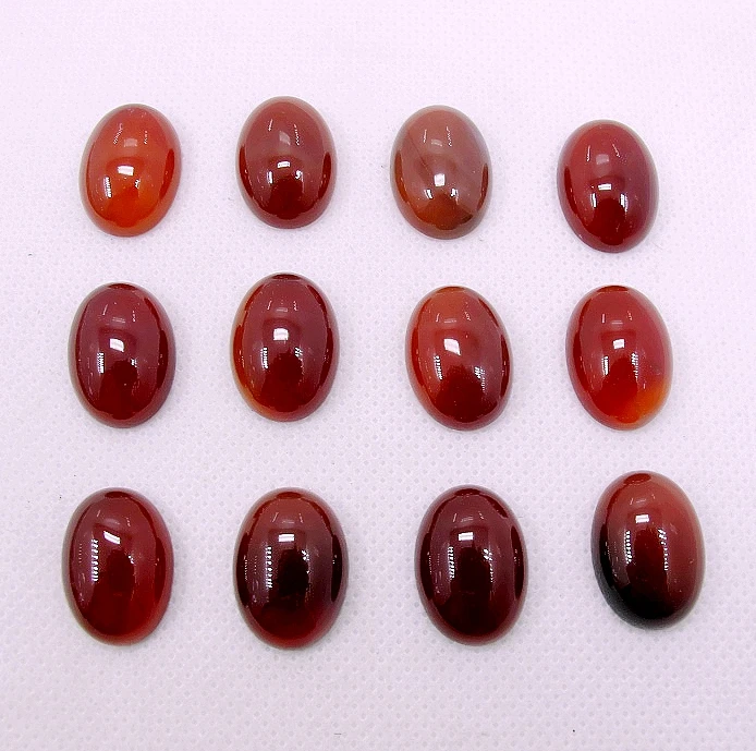 2 шт./лот красный сердолик бусина из агата кабошон 20x30 мм овальные ювелирных
