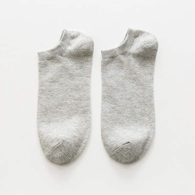 2019 мужские короткие носки хлопковые однотонные спортивные белые SocksSC004|Мужские