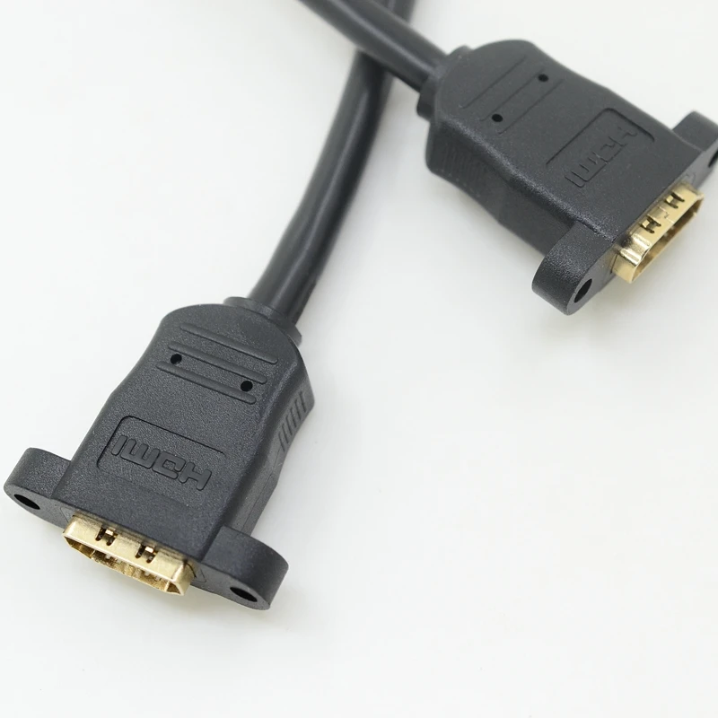 HDMI Женский к Кабель адаптер удлинитель 1080P 3D женскому удлинителю с винтовым