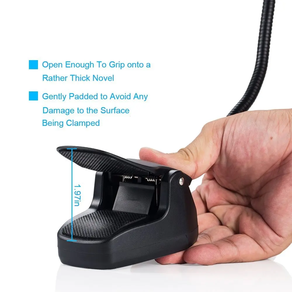 Пюпитр свет клип на оркестра Светодиодная лампа книга для чтения смешивание стол