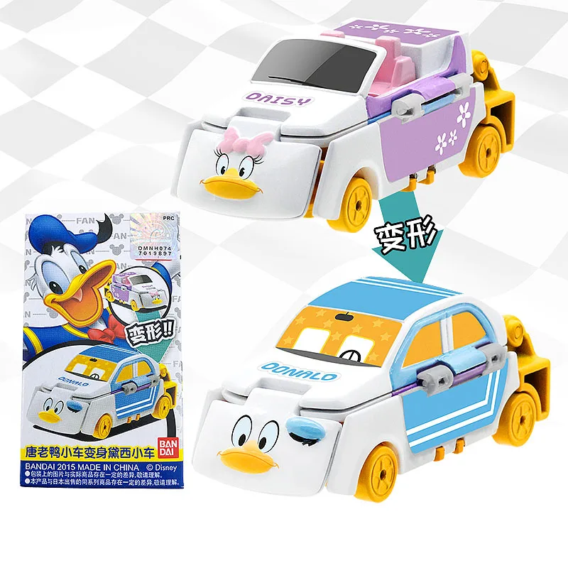 Bandai VooV трансформирующий пластиковый Микки Гуфи Дональд Дак Дейзи Винни Лампи
