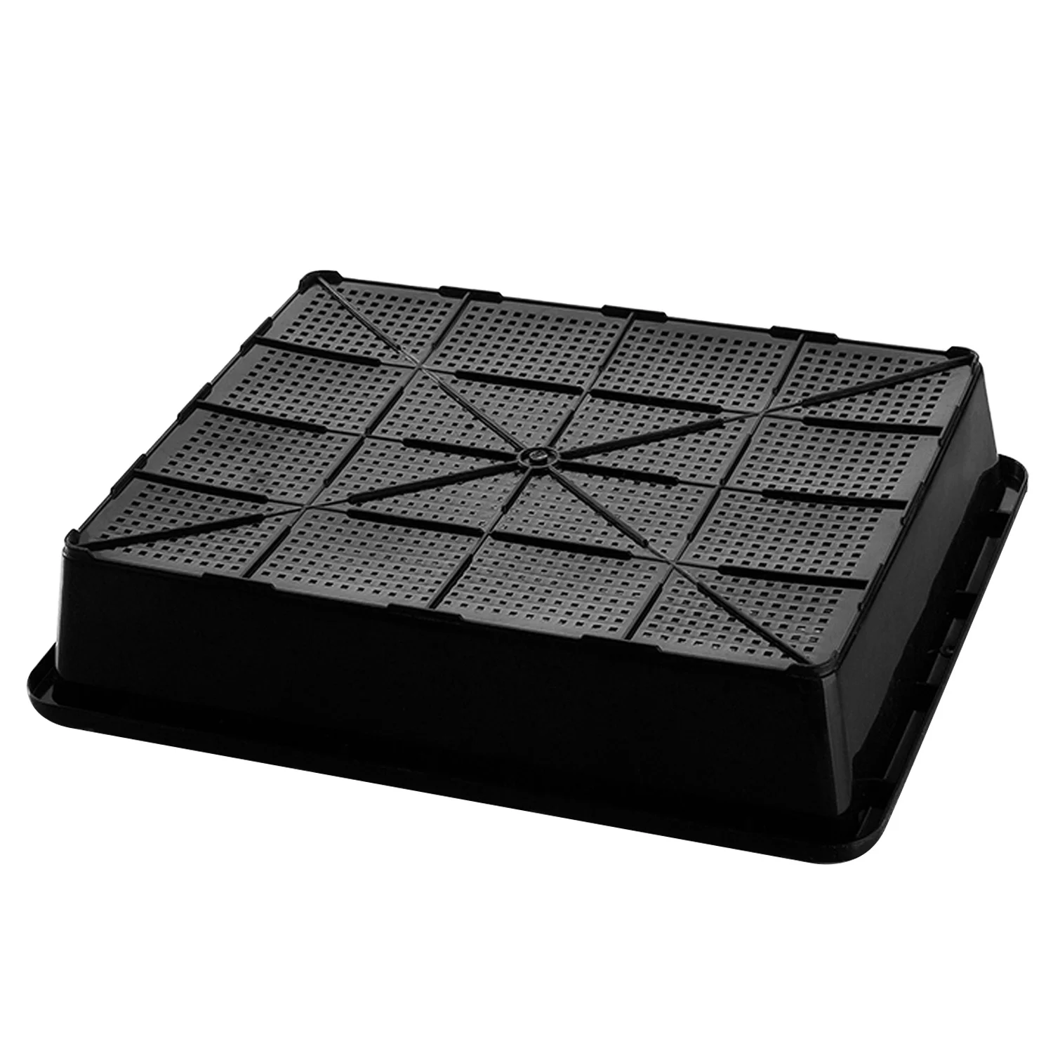 Многоразовые пластиковые садовые саженцы для выращивания растений 37x30x7 5