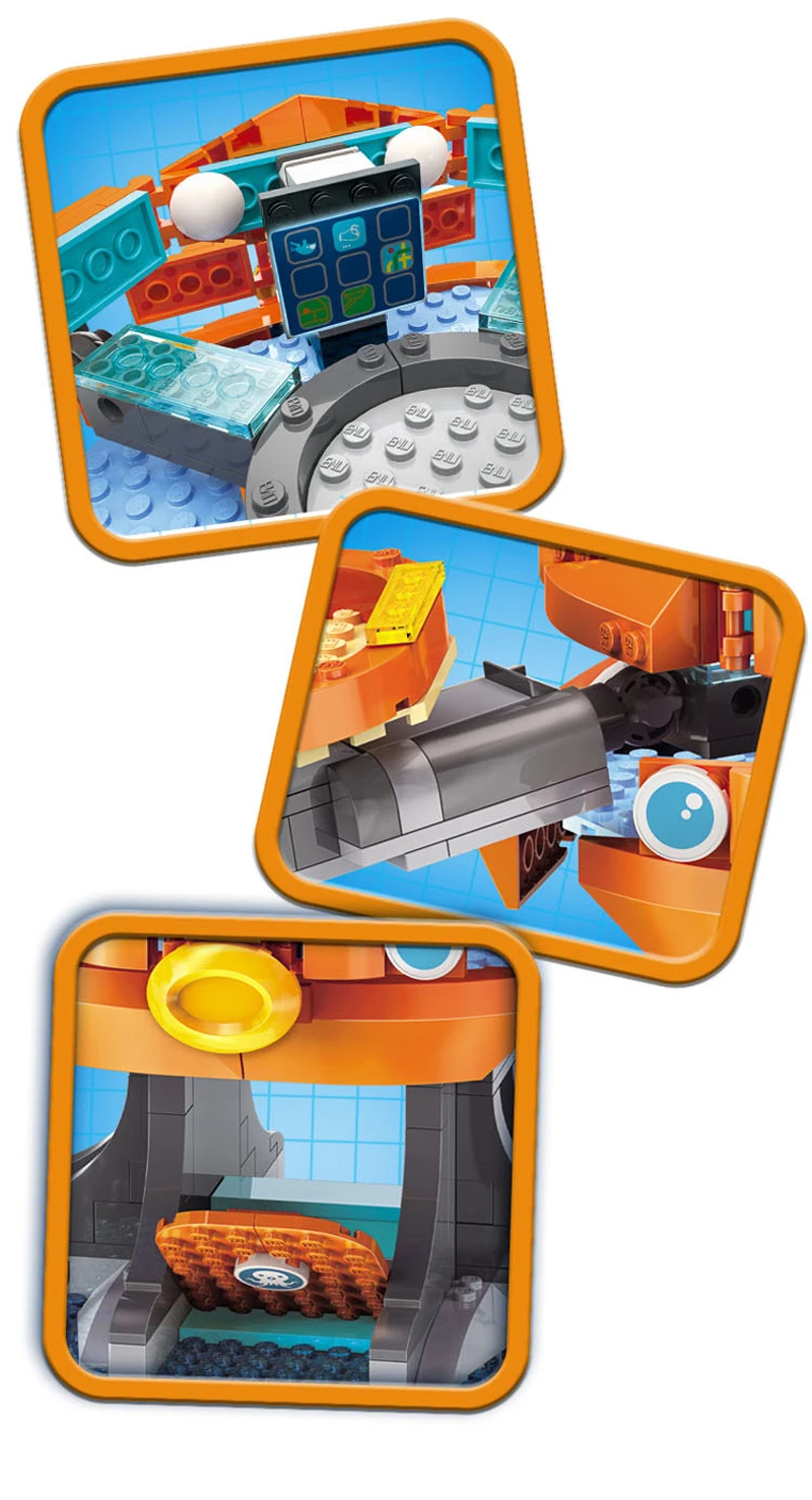 Octonauts строительный блок октопод Gup подводная лодка октябрь-Pod с GUP-C GUP-E GUP-D GUP-K GUP-I в стиле лего кирпичные игрушки Детский подарок