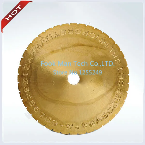 

Fonts Dials for Inside Ring Engraving Machine, jewelry tools ring making tools.goldsmith .goldsmith .Dropship.