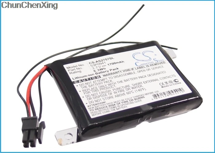 Аккумулятор Cameron Sino 53P0941 на 1700 мАч для IBM AS400 isseries 2757|Цифровые аккумуляторы| |