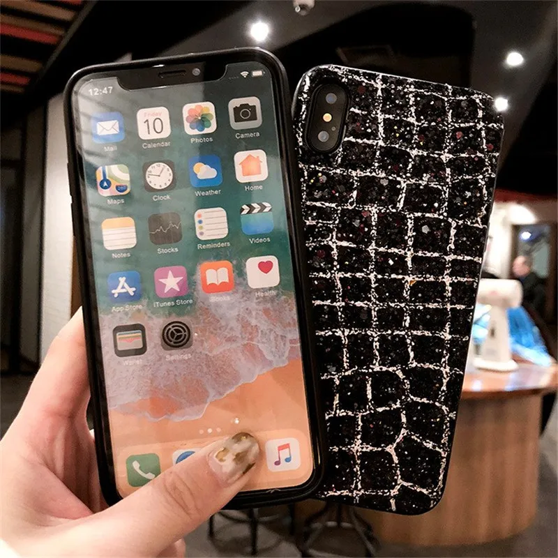Luxury Glitter Shining Sequins Case For Huawei P20 Lite P30 PRO honor 8x 7C 8a mate 20 pro 10 30 Y6 Y7 Y9 2019 TPU cover | Мобильные
