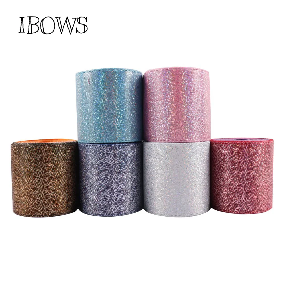 

2Y/lot 75mm New Arrival Laser Leather Fabric Ribbon Width High Quality Soft PU For Sewing Decorative DIY Headdress Materials