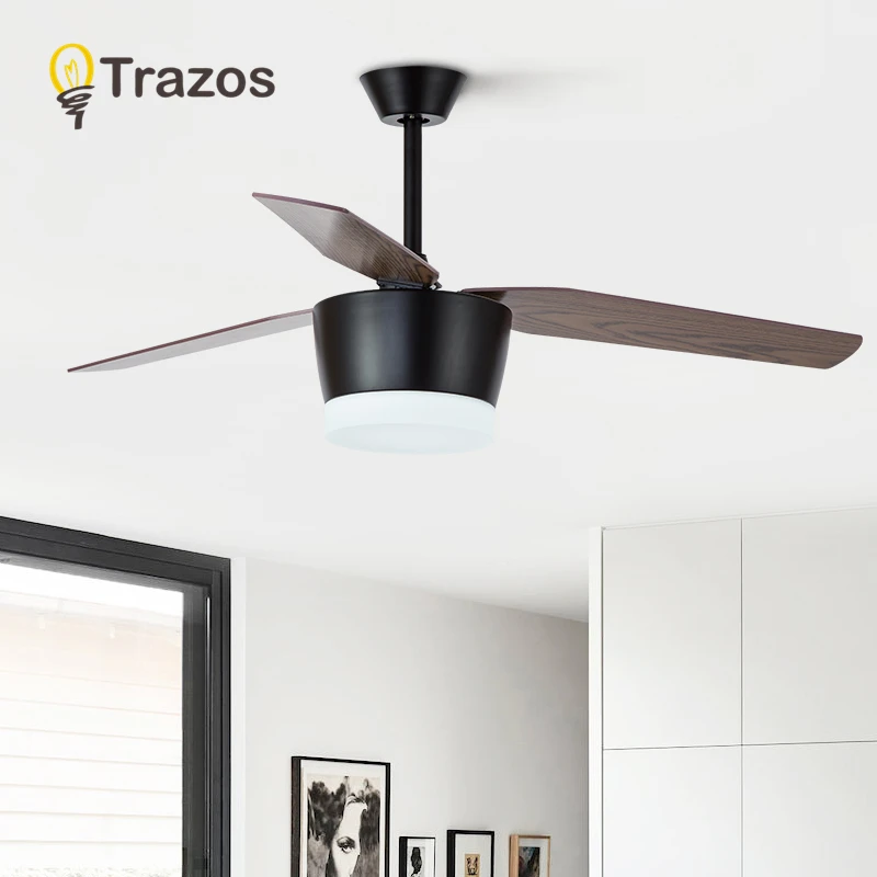 Потолочный вентилятор TRAZOS Ventilador De Techo простой потолочный для гостиной ресторана