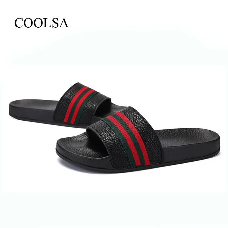 COOLSA/женские модные тапочки на плоской подошве; женские летние Нескользящие Шлепанцы из ПВХ; Лидер продаж; брендовые домашние тапочки; женская обувь; Прямая поставка; Новинка