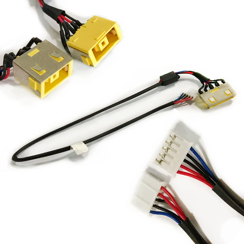 

GENUINE NEW DC Power Jack Connector Cable PLUG WIRE For LENOVO G510 G500 G500S G505 G505S G400 G405 G490 DC30100OY00 DC30100OW00
