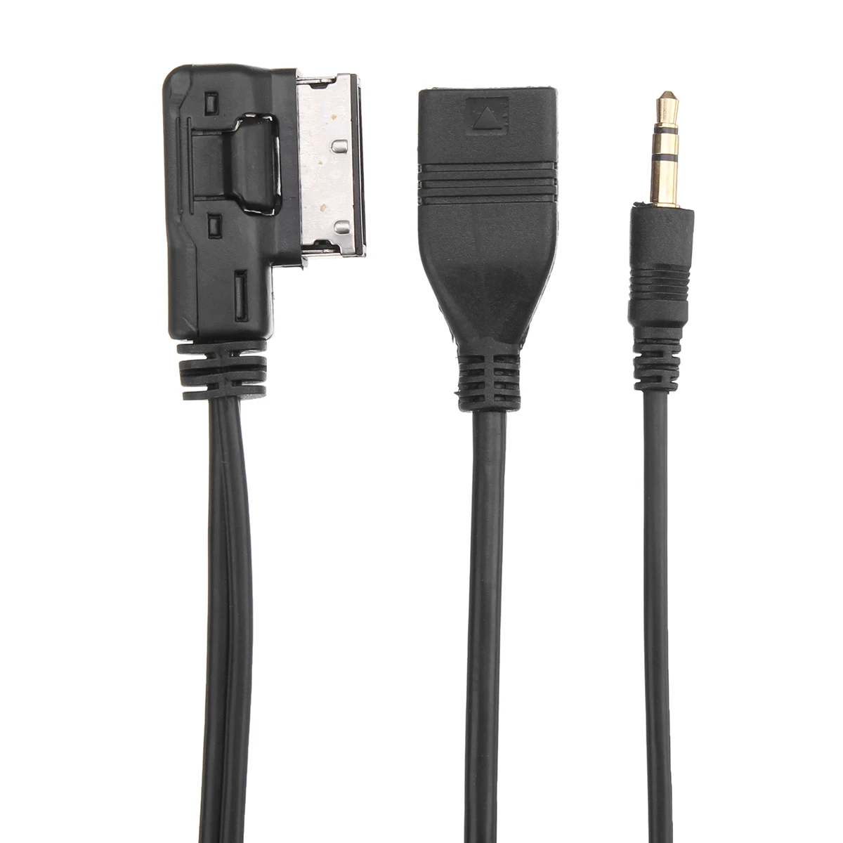 Для VW для AUDI A3 A4 A5 A6 A8 Q3 Q5 Q7 DY001 1PcAdapter кабель 1,5 м музыкальный интерфейс AMI MMI до 3,5 мм аудио AUX MP3 Кабель-адаптер
