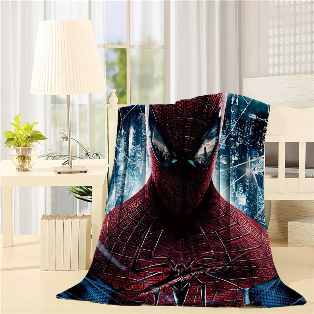 Изготовленный на заказ Лучший Человек паук фланелевый плед легкий уютный диван