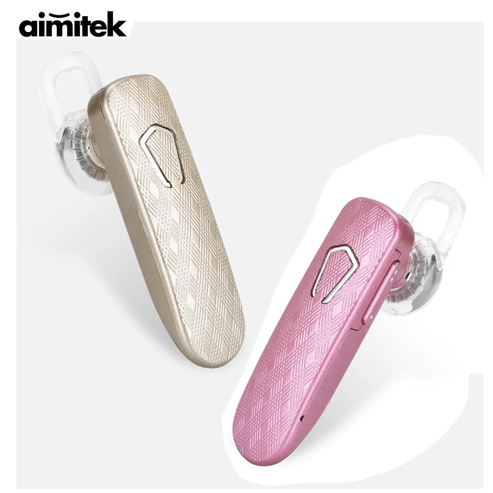 Aimitek мини беспроводные наушники Bluetooth бизнес гарнитура маленькие вкладыши с