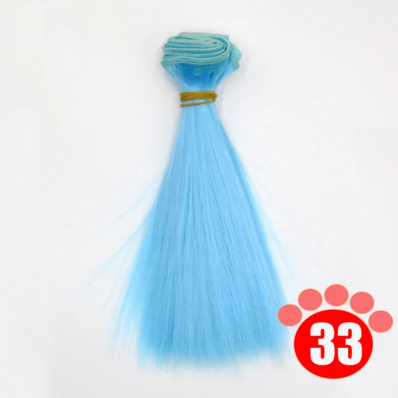 Msiredoll bjd парик 15*100 см или 20*100 см или 25*100 см волосы куклы для 1/3 1/4 1/6 кукла с прямыми волосами bjd парик diy
