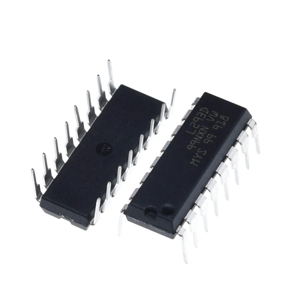 Чип шагового драйвера L293D L293 293 DIP 16 IC 100% Новинка|ic l293d|ic chipic driver |