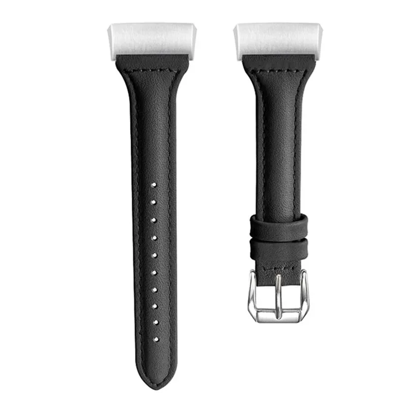 Роскошный кожаный сменный ремешок для наручных часов на запястье Fitbit Charge 3 Watch