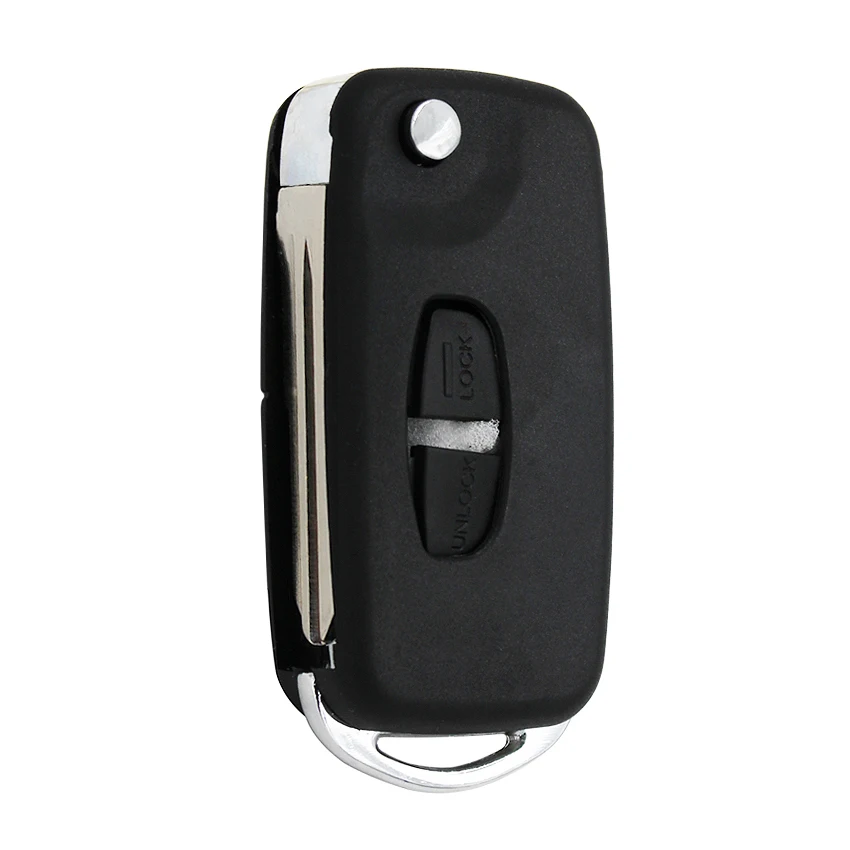 Modified 2 Button Folding Flip Remote Smart Car Key Shell Case Housing for Mitsubishi Outlander Warrior Shogun L200 Right Blade |