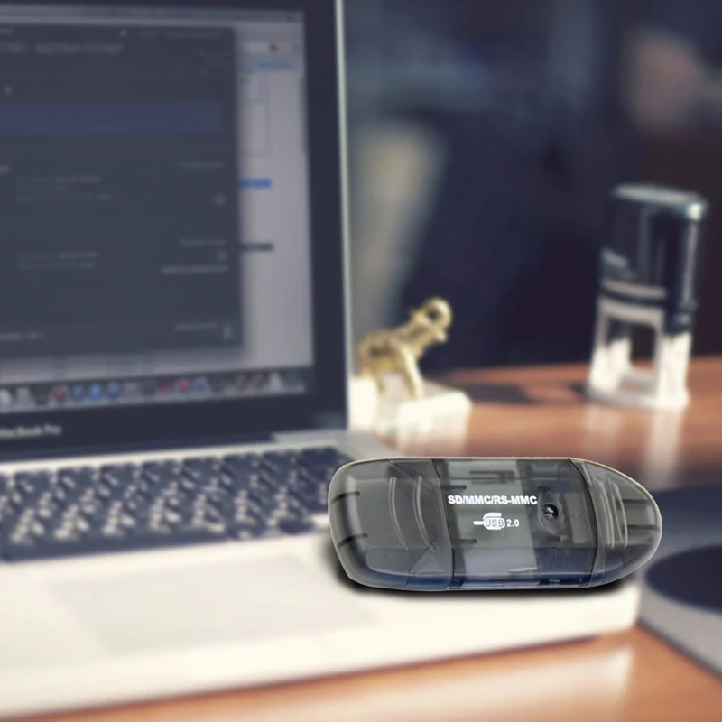 Портативный высокоскоростной USB считыватель карт памяти Писатель адаптер для MMC