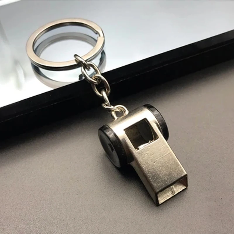 Car-styling 1X Car Keychain Accesories Outdoor survival whistle For Chevrolet captiva cruze Peugeot 206 508 208 Mazda 3 6 cx-5 | Автомобили