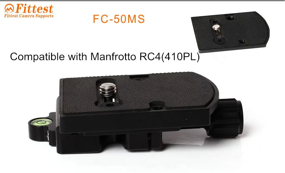 FC 50MS зажим с винтовой ручкой для Arca Swiss/Manfrotto RC2 200PL 14/Manfrotto RC4 410PL|fittest clamp|clamp manfrotto |