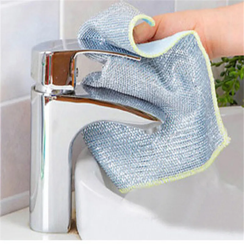 Разноцветные супер впитывающие полотенца противожировая ткань бытовое