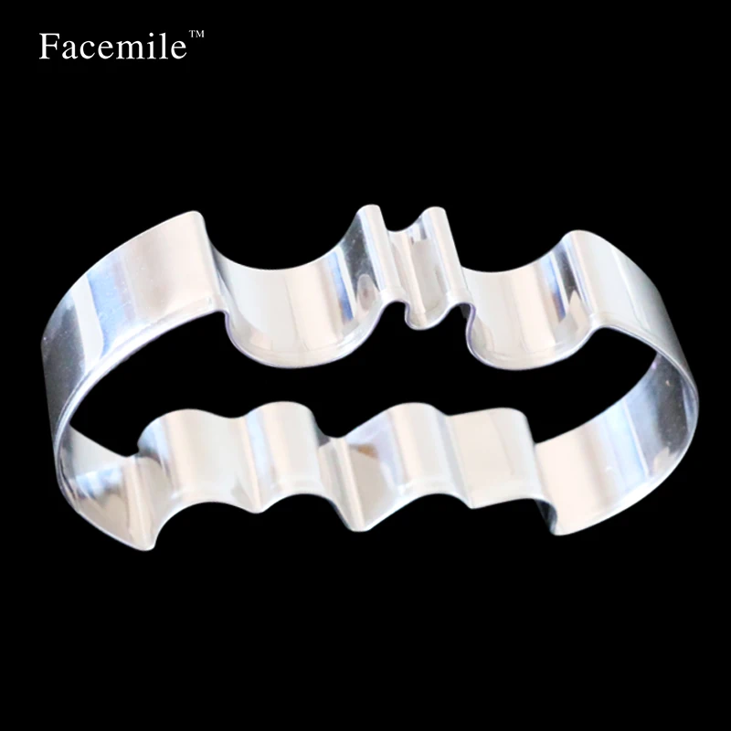 Новый дизайн 3D резак для печенья из нержавеющей стали кольцо Мусса в форме