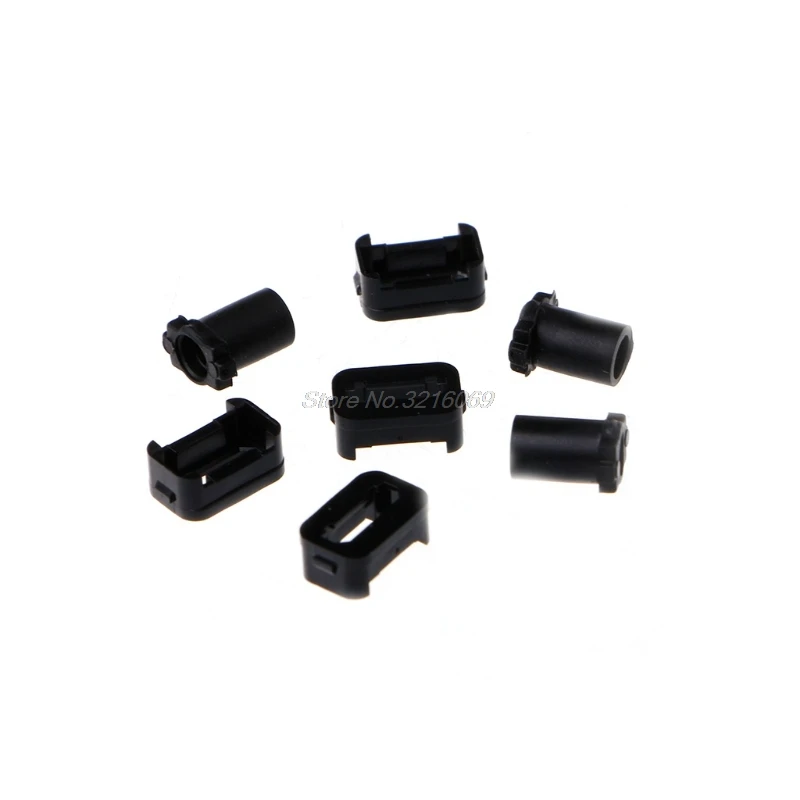 10 комплектов Micro USB тип сварки Мужской 5 штепсельный разъем w/пластиковая крышка 4 в