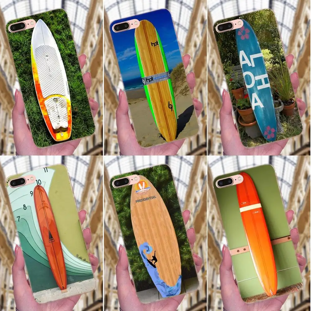 Мягкий ТПУ чехол для Sony Xperia Z Z1 Z2 Z3 Z4 Z5 compact Mini M2 M4 M5 T3 E3 E5 XA XA1 XZ Premium Hot Surf Boards S|Бамперы|