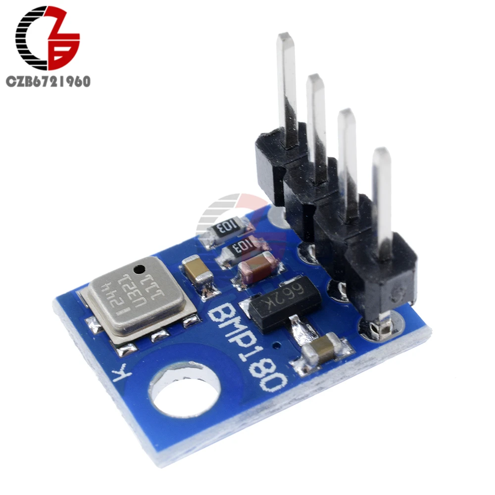 Цифровой модуль платы датчика атмосферного давления IIC I2C Φ BMP180 замена BMP085