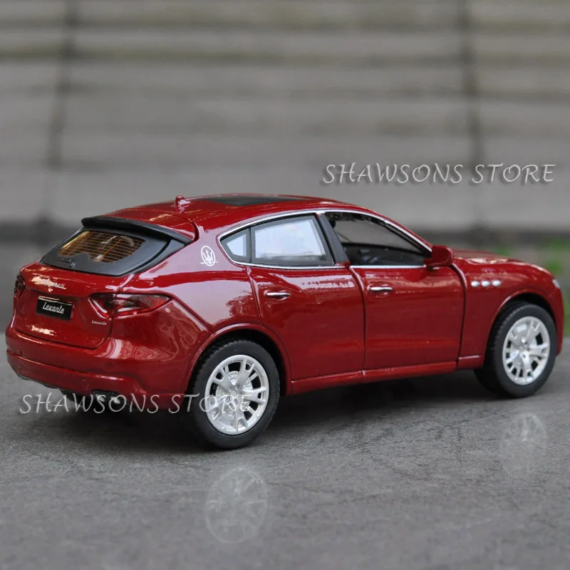 1:32 литая модель автомобиля игрушки Maserati SUV LeVante Реплика звука светильник|car model