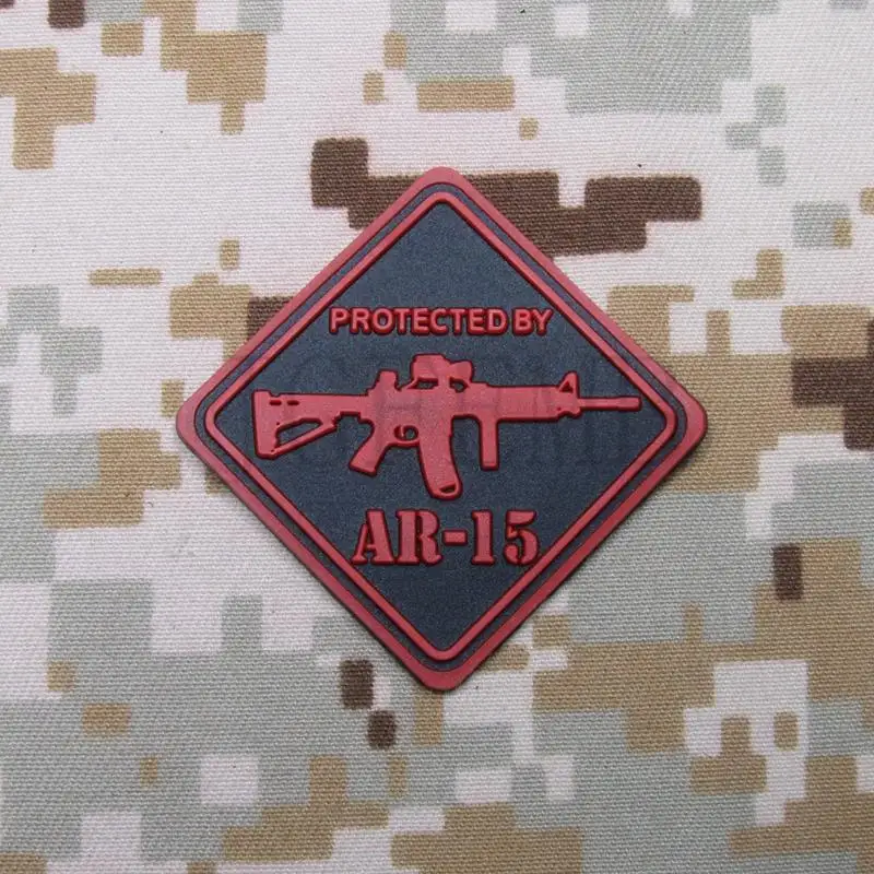 Защищенный AR15 боевой дух тактических военных 3D ПВХ патч