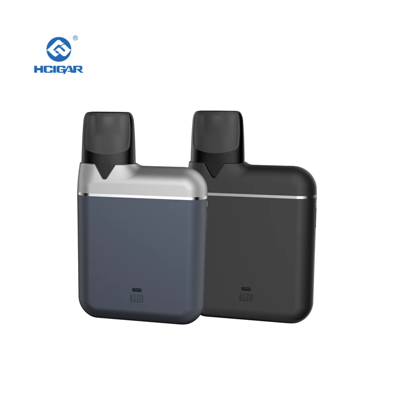 HCIGAR AKSO Plus Pod Kit 850 мАч встроенный аккумулятор и 1,4 мл многоразовый pod vape коробка с воздушным приводом pod система электронной сигареты