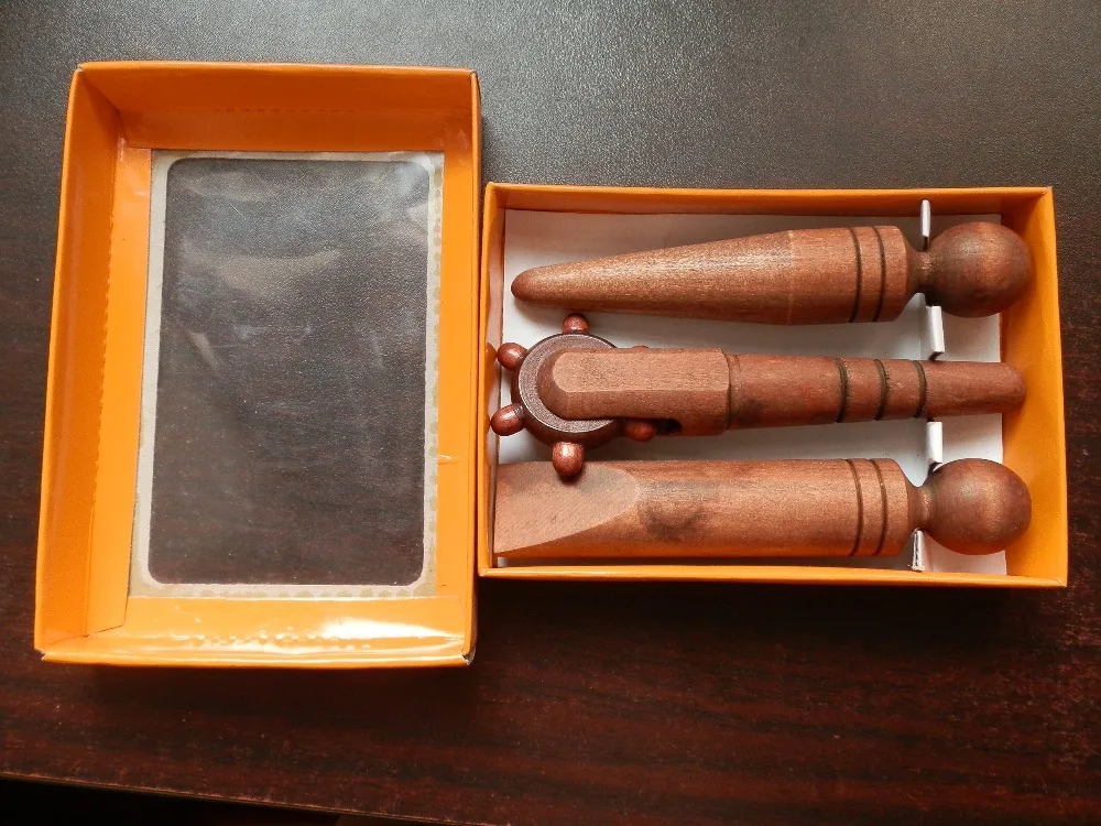 Южнокорейская деревянная акупунктура и массажная палка массажер для ног палочка